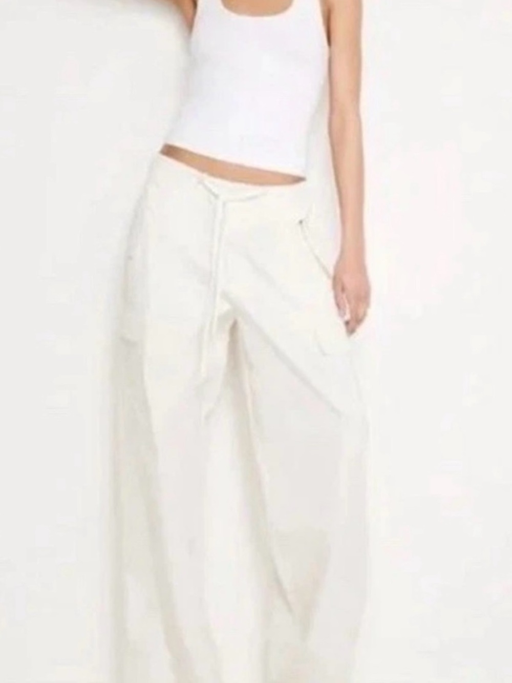 NWT Good American Parachute Cargo Pants - Picture 8 of 11